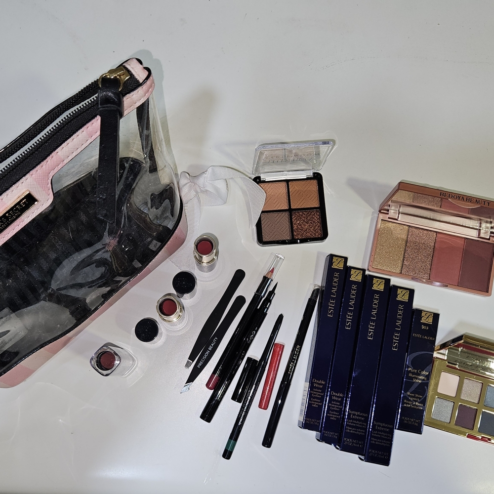 Estee Lauder Lipstick and Palette Collection with Pink and Black